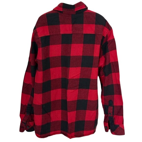 H&M BOYS PLAID FLANNEL BUTTON DOWN SHIRT - Picture 6 of 7